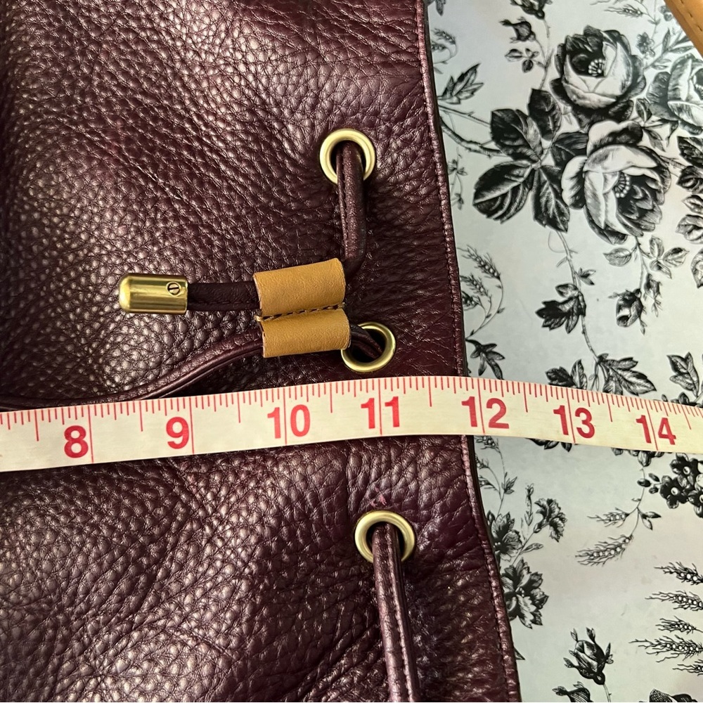 Coach Legacy Drawstring Shoulder Bag Razor Purple - Picture 10 of 15